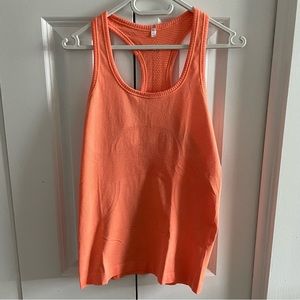 Women’s Lululemon Neon Orange Tank Top